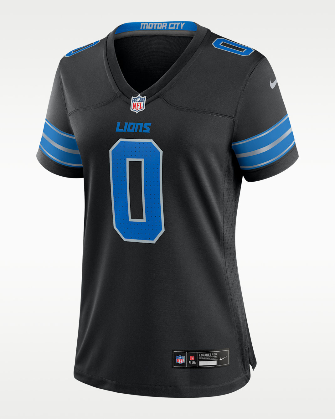 Jersey Nike de la NFL Game para mujer Jahmyr Gibbs Detroit Lions - Negro