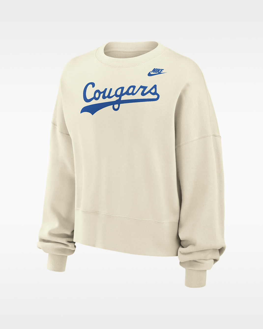 BYU Cougars Phoenix Fleece Women's Nike Football Crew-Neck Sweatshirt