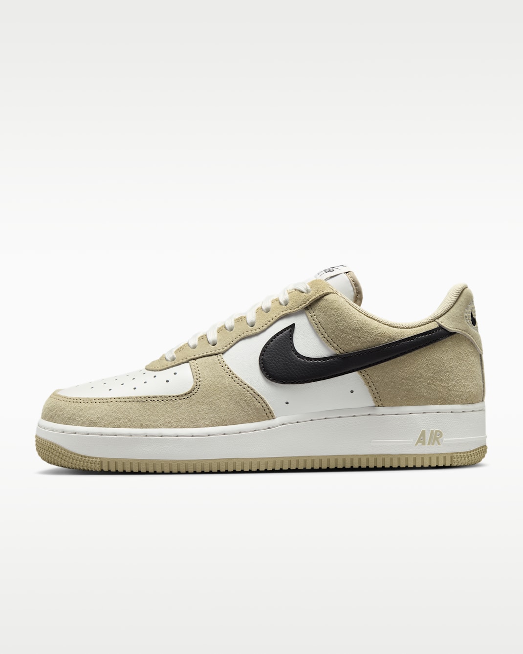Nike Air Force 1 '07 LV8 Men's Shoes - Summit White/Desert Khaki/Black