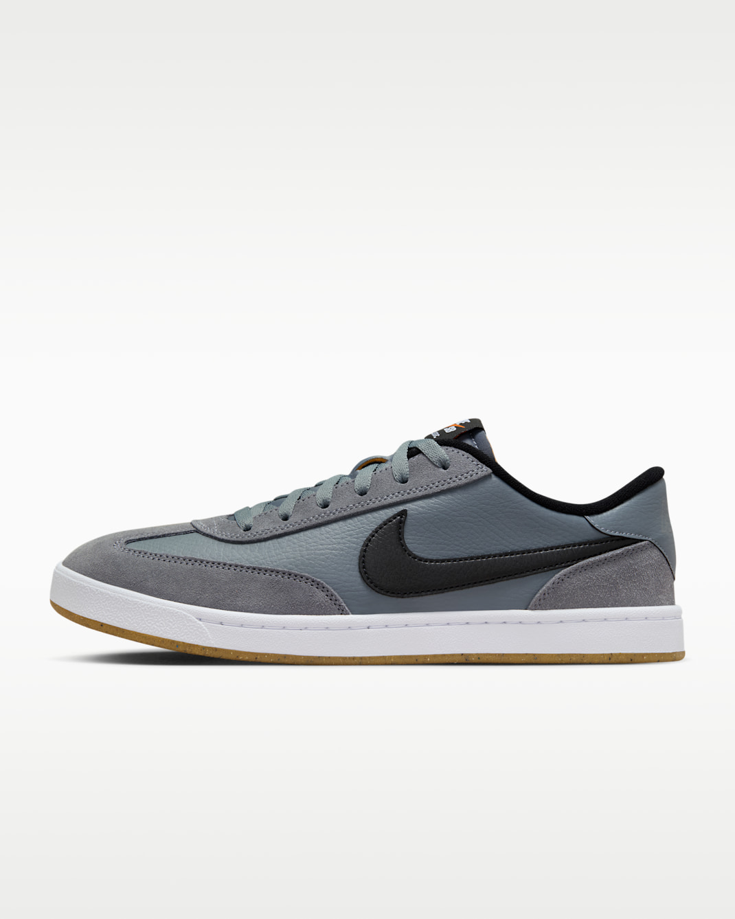 รองเท้าสเก็ตบอร์ด Nike SB FC Classic - Cool Grey/ขาว/Vivid Orange/ดำ