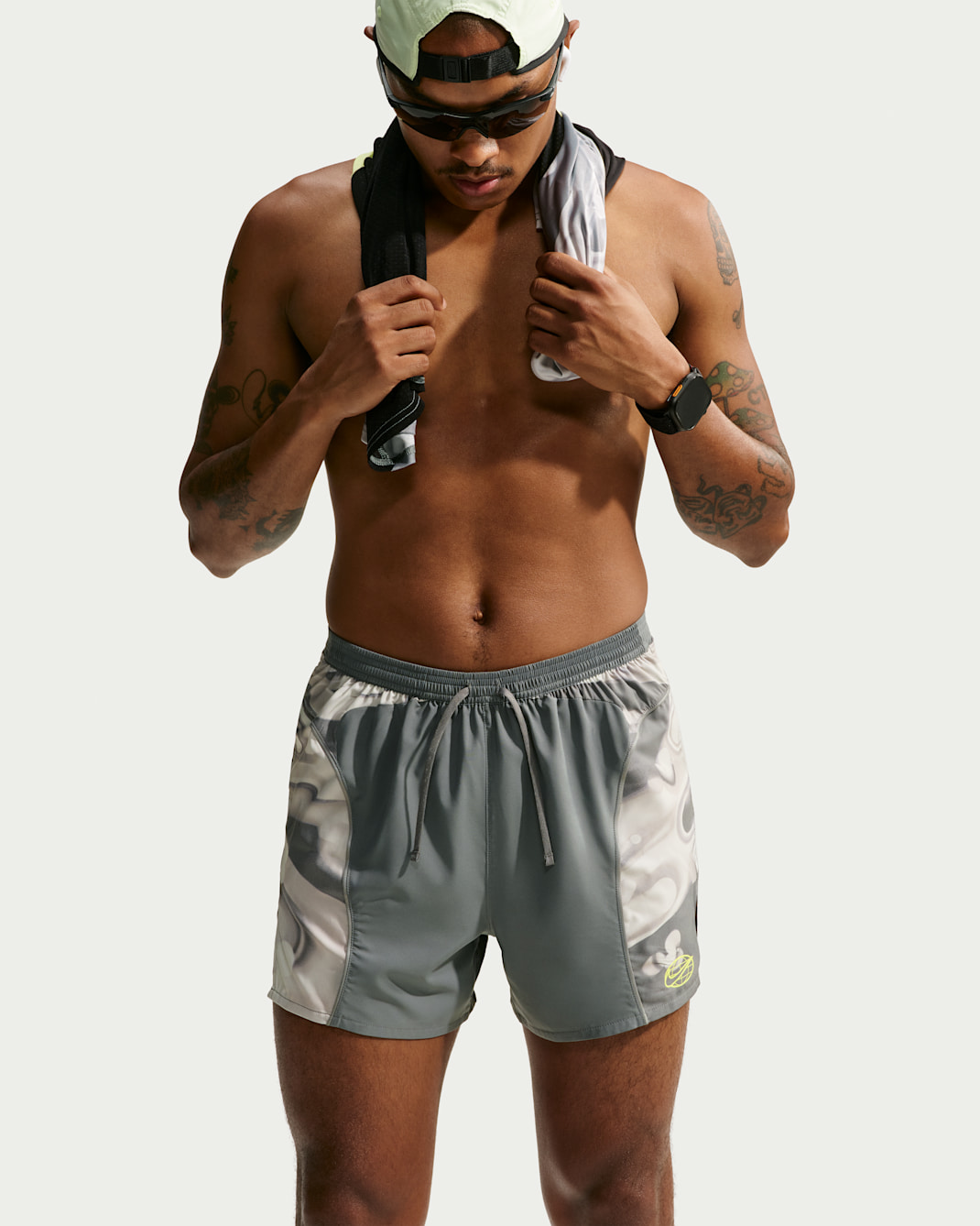 Nike Men's Dri-FIT 4" Brief-Lined Running Shorts