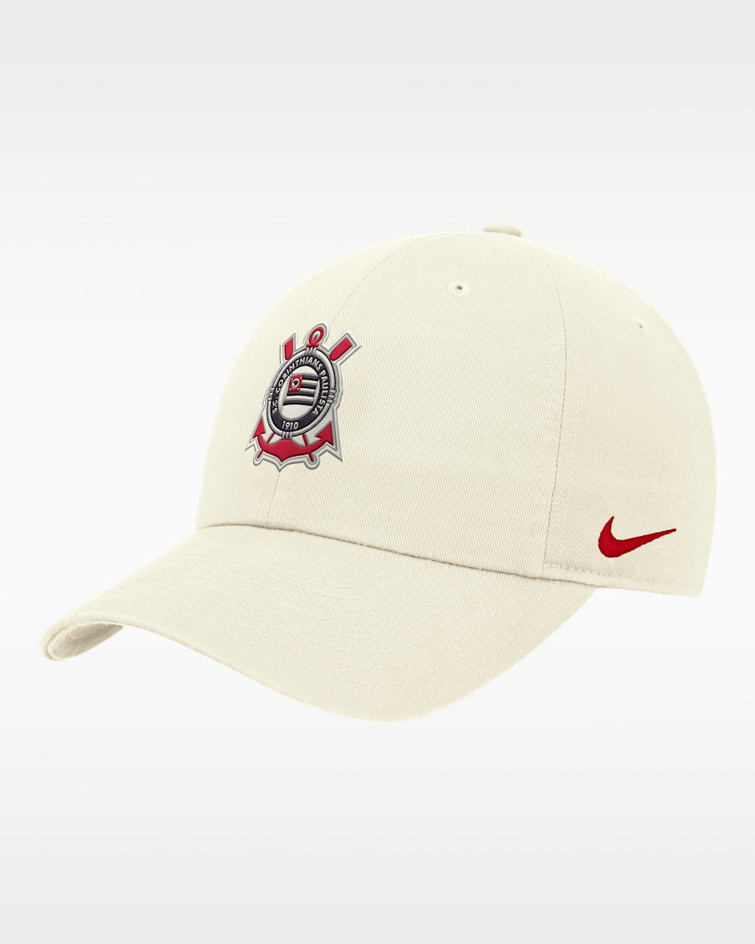Corinthians Club Men's Nike Adjustable Cap - Cream