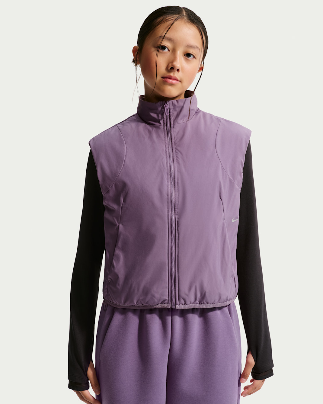Linne Nike Mavn STORM-FIT för tjejer - Violet Dust