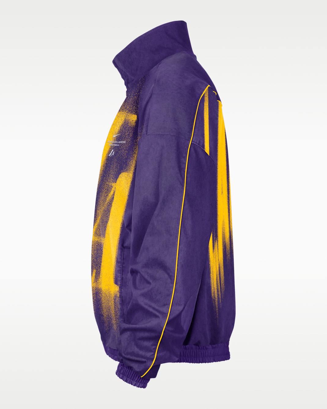 Los Angeles Lakers Nike Standard Issue Men's Woven Basketball Jacket
