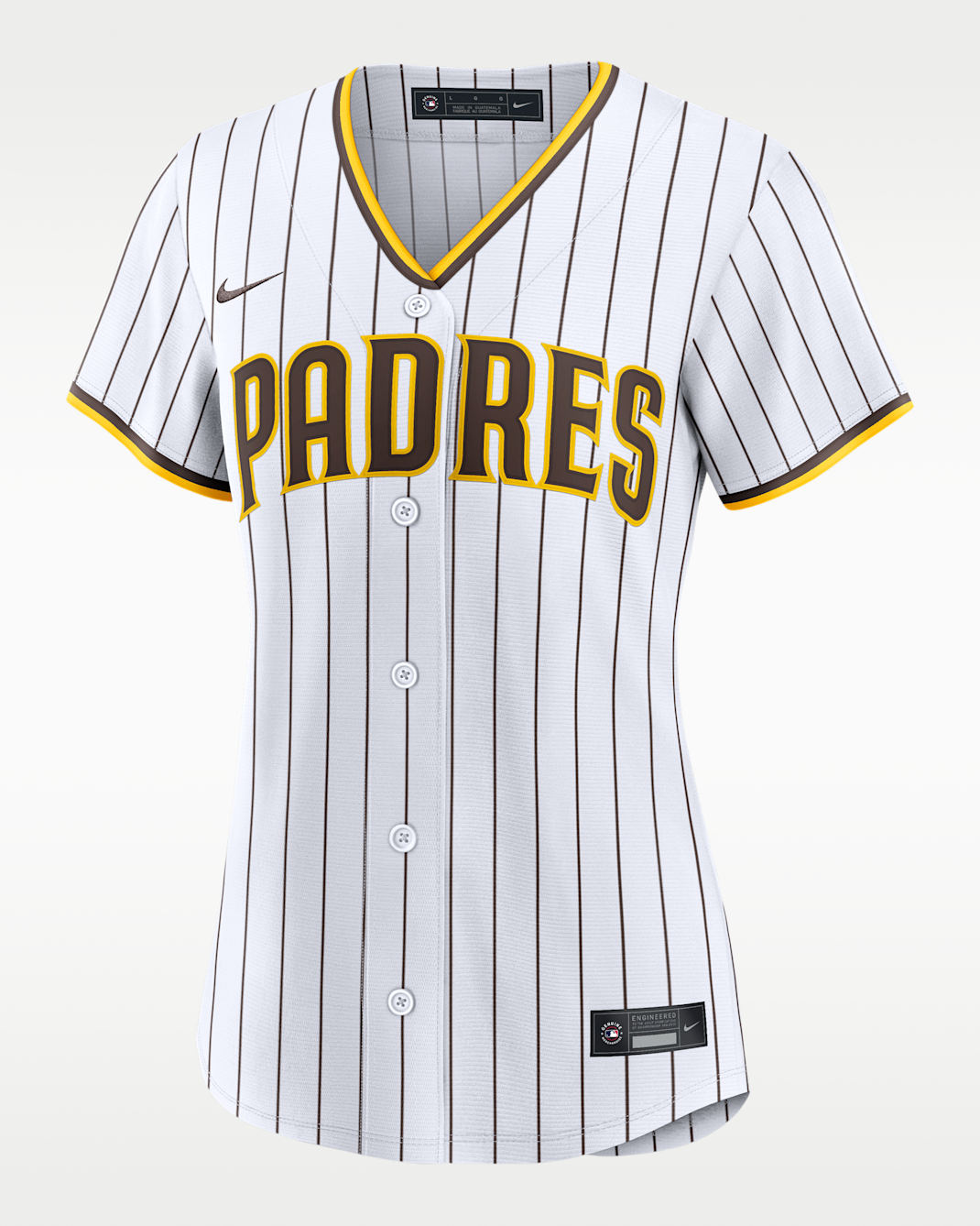 Jersey Nike MLB Replica para mujer de los San Diego Padres - Blanco