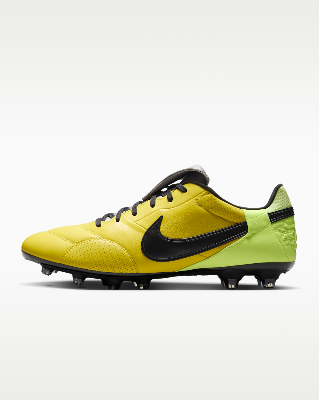 Nike Premier 3 FG Low-Top Fußballschuh - Volt Ice/Vibrant Yellow/Schwarz
