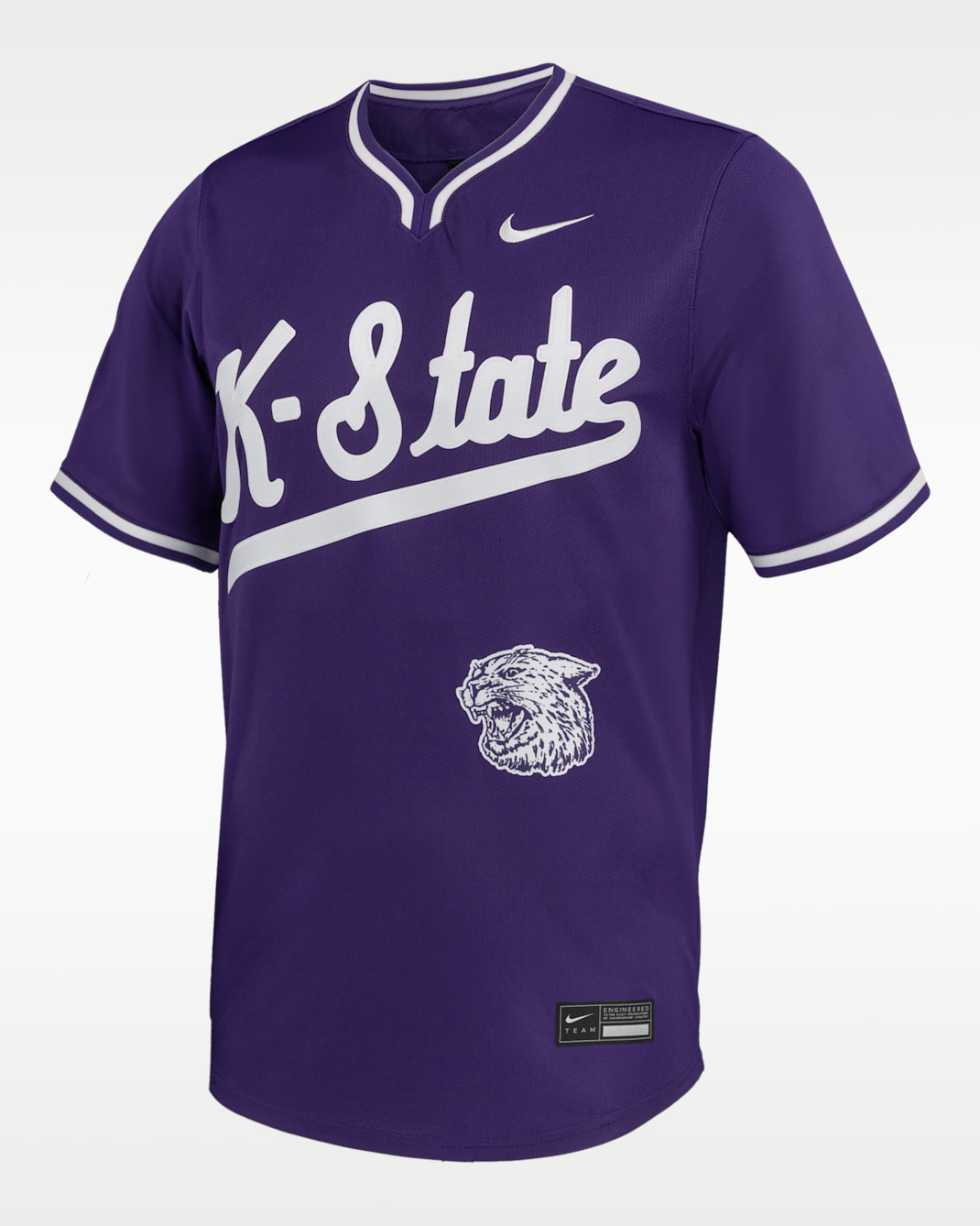 Kansas State Big Kids' Nike Dri-FIT College Limited Baseball Jersey - Purple