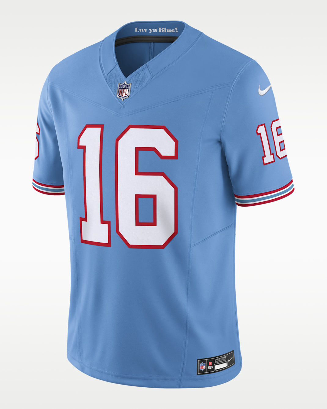 Jersey de fútbol americano Nike Dri-FIT de la NFL Limited para hombre Treylon Burks Tennessee Titans - Azul claro