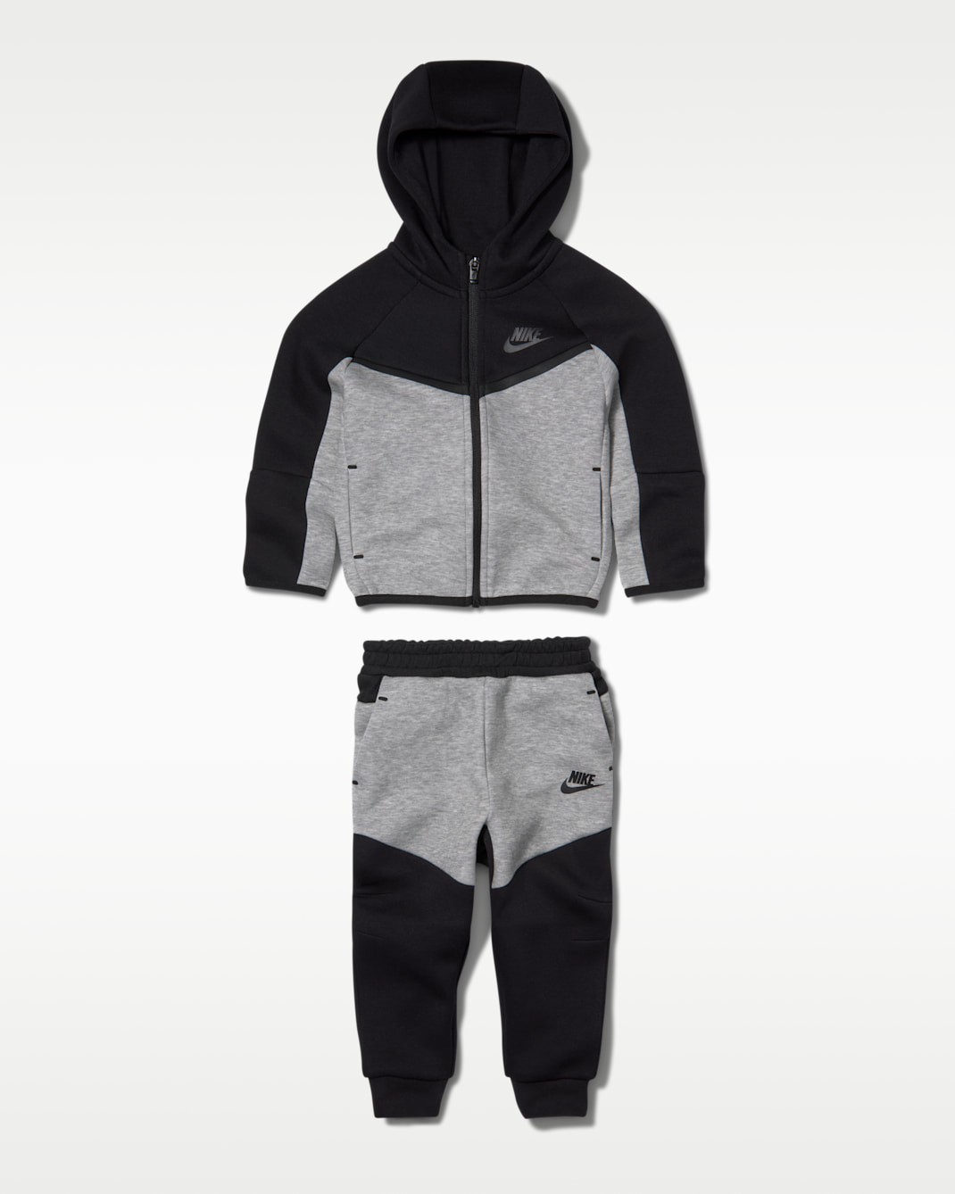 Nike Sportswear Baby (12-24M) Tech Fleece 2-Piece Full-Zip Set - Black/Multi-Color