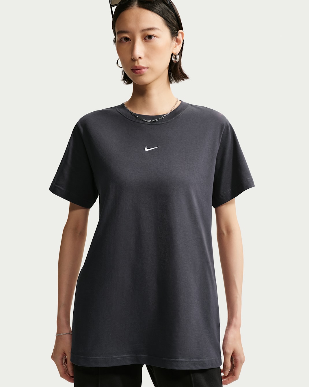 Nike Sportswear Women's Oversized Short-Sleeve T-Shirt (Plus Size) - Gridiron