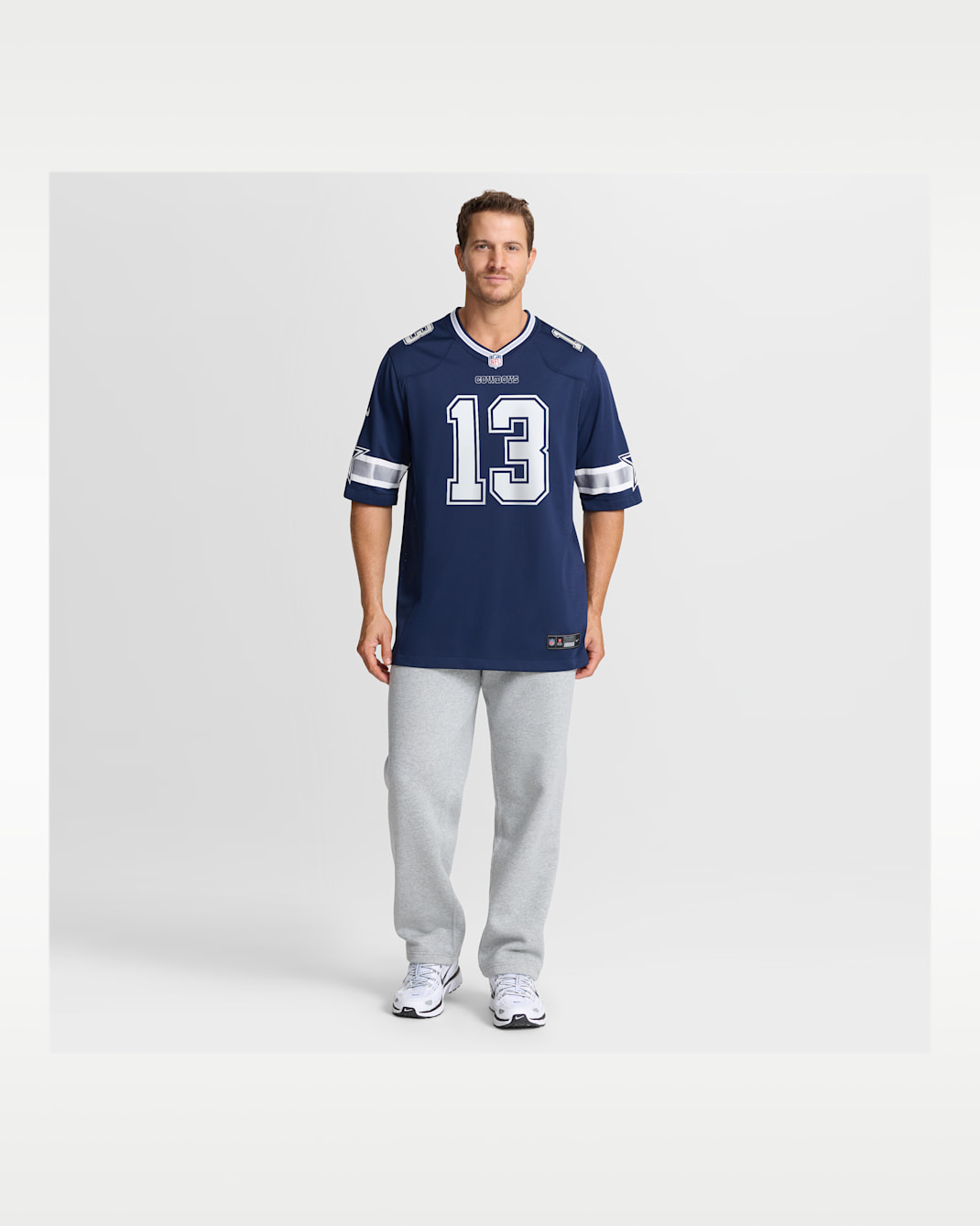 Caleb Downs Dallas Cowboys 2026 NFL Draft First Round Pick Men's Nike NFL Game Jersey - Navy
