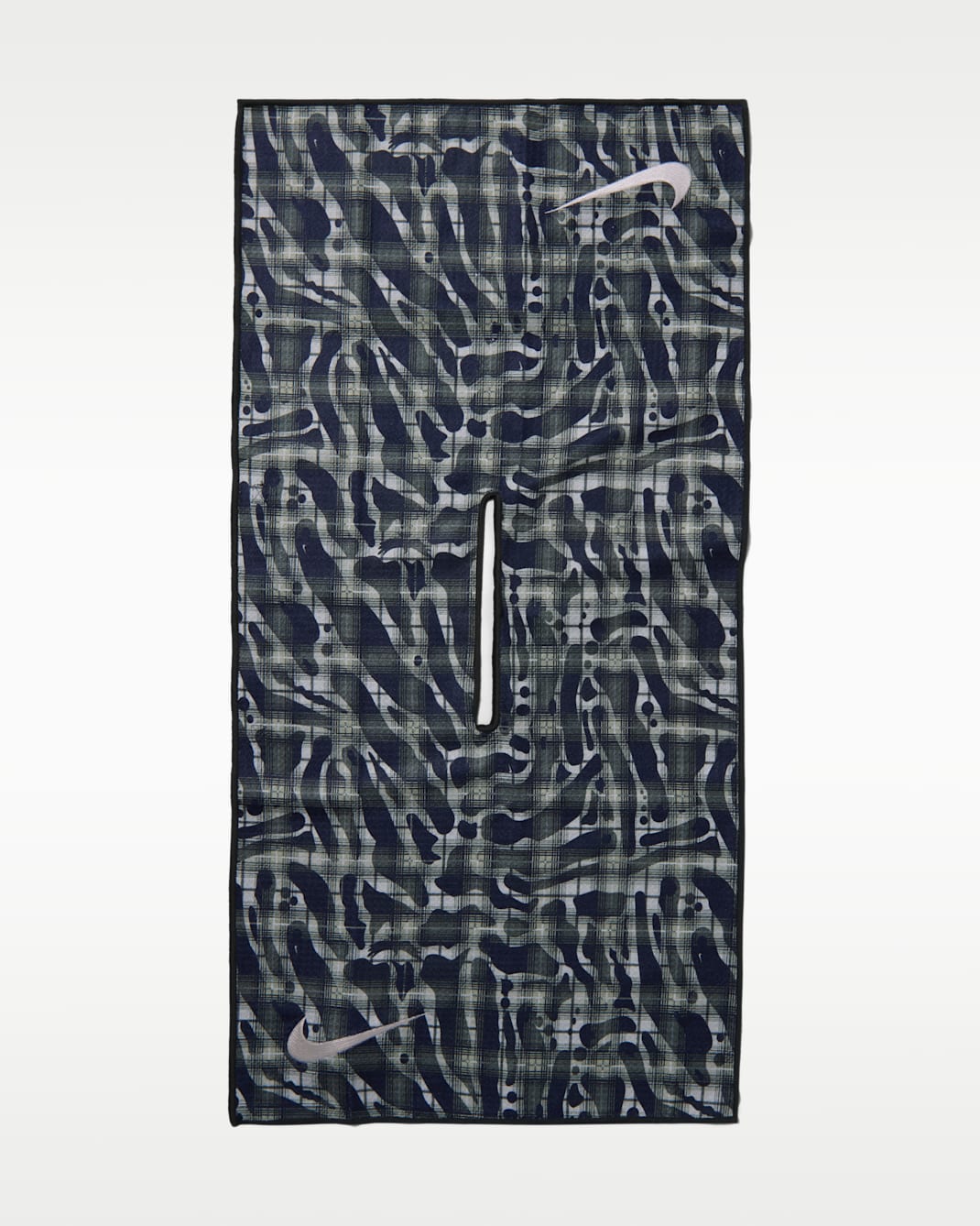 Nike Caddy Golf Towel - Black Spruce/Black Spruce/Spruce Aura