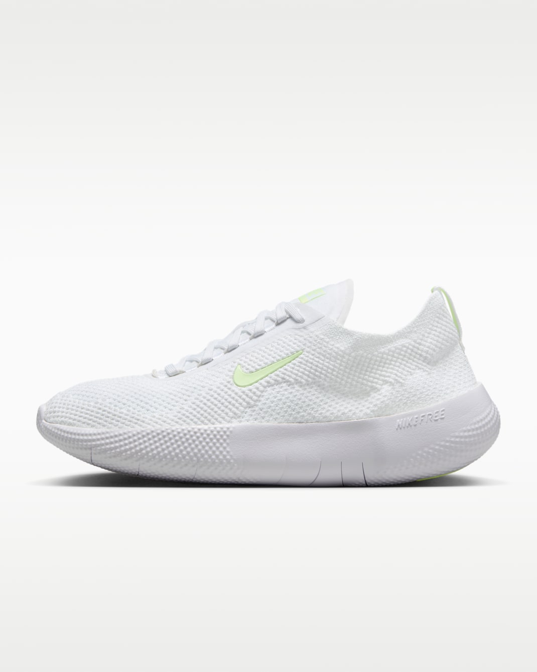 Nike Free 2025 Women's Workout Shoes - White/Platinum Tint/Barely Volt