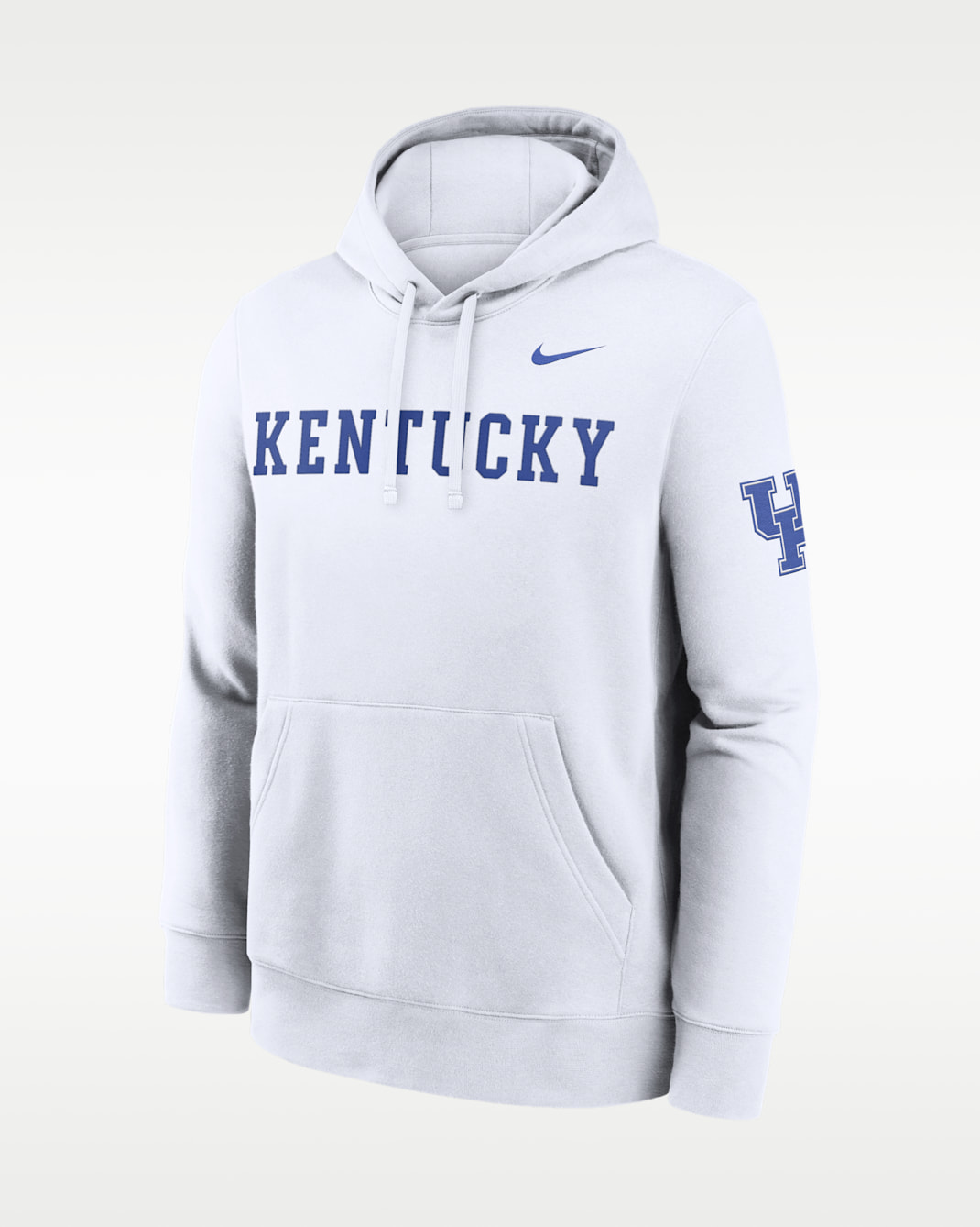 Kentucky Sideline Club Men's Nike College Pullover Hoodie - White