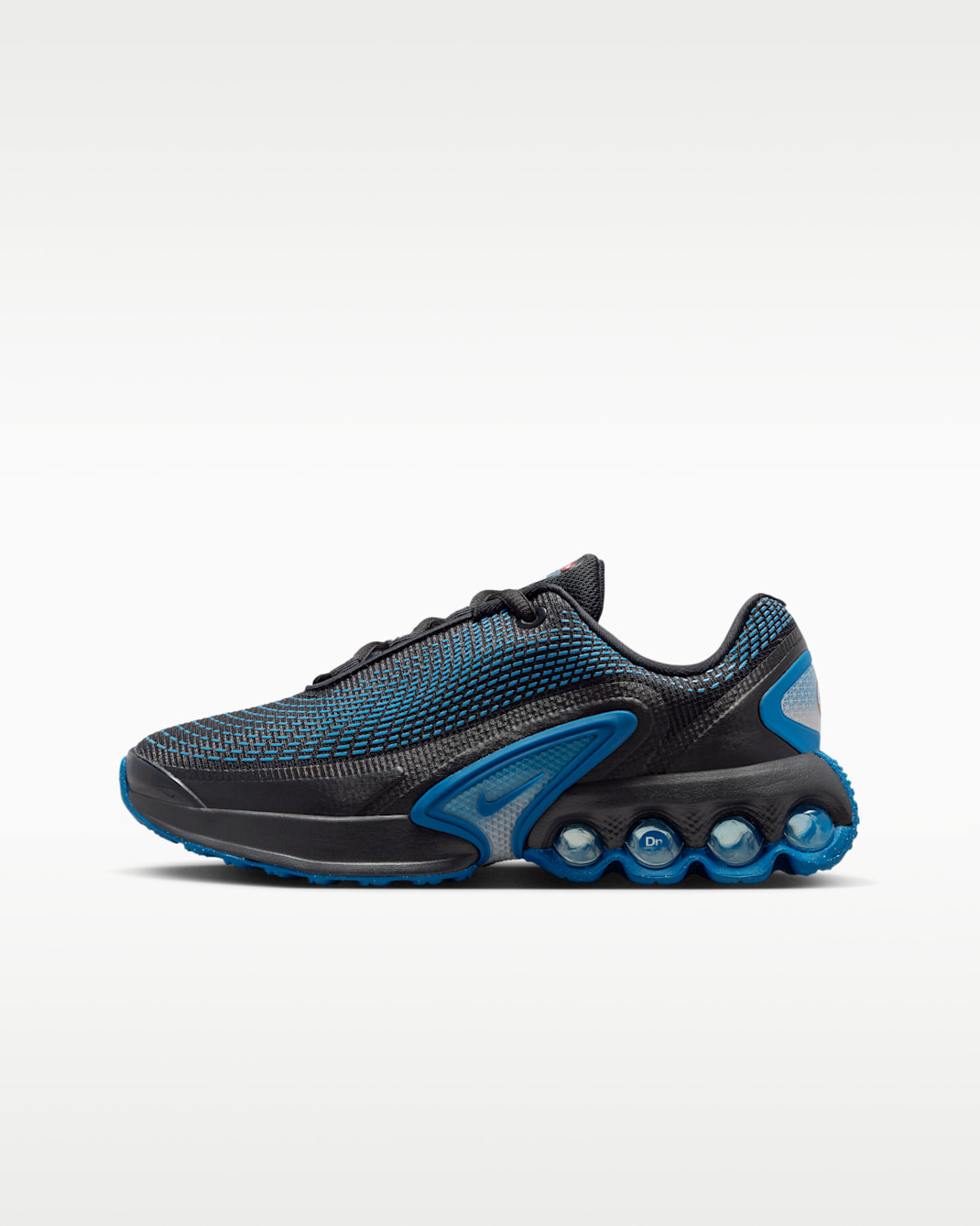 Nike Air Max Dn sko til store barn - Svart/Dutch Blue/Phantom/Court Blue