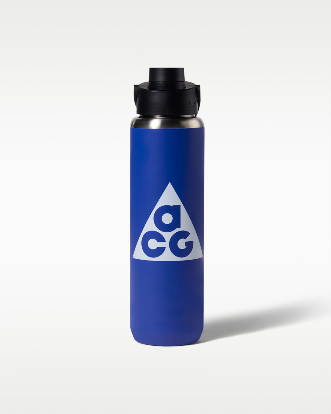 Nike ACG ReCharge Stainless Steel Graphic Chug Bottle (24 oz) - Racer Blue/Summit White