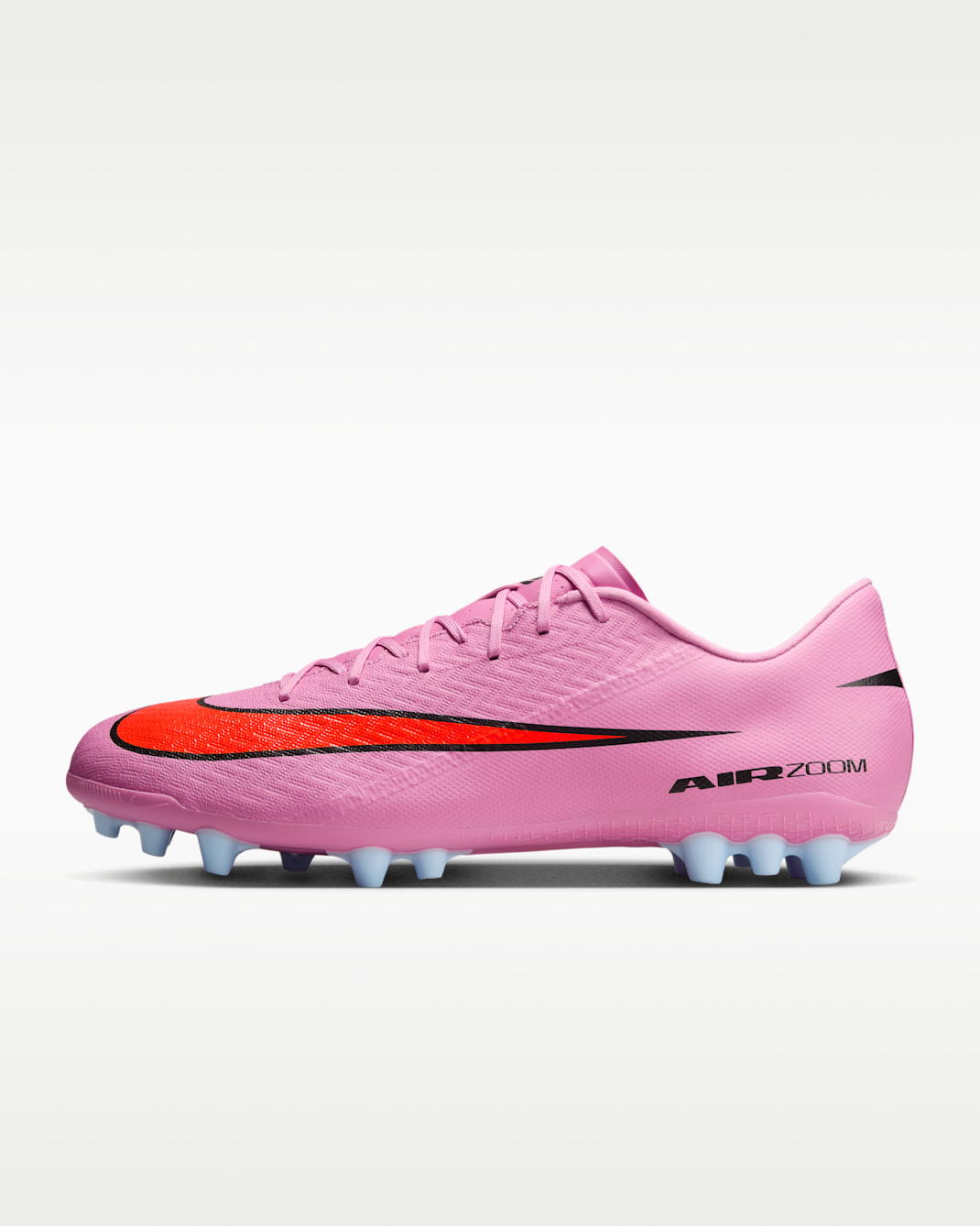 Nike Mercurial Vapor 16 Academy Low-Top-Fußballschuh für Kunstrasen - Magic Flamingo/Total Crimson/Schwarz
