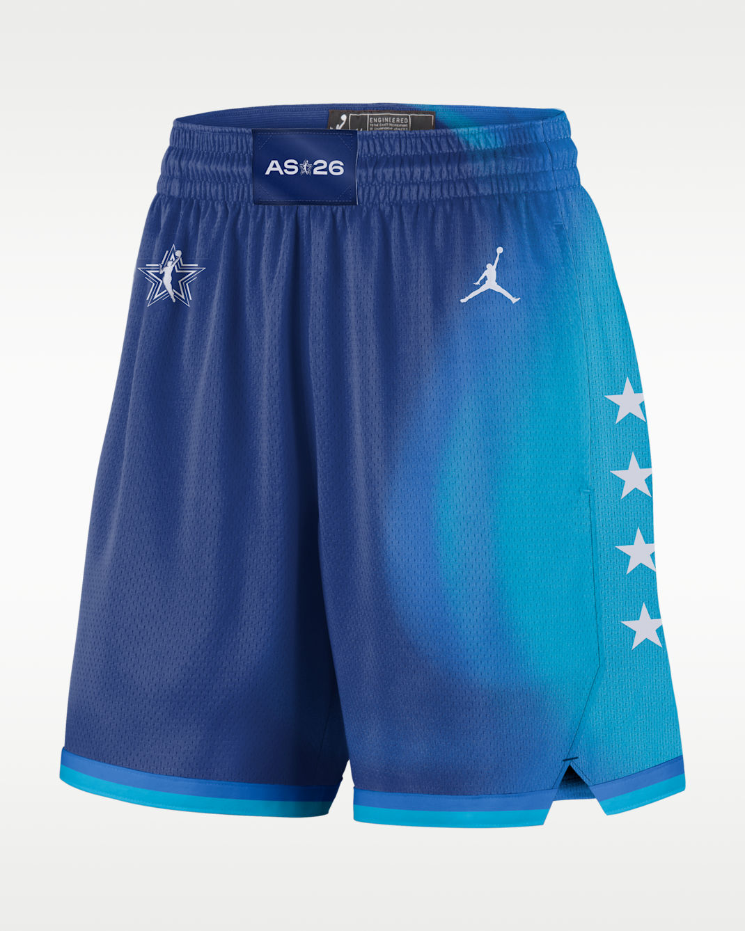 WNBA All-Star Weekend Women's Nike Victory Dri-FIT Basketball Shorts - Rush Blue/White