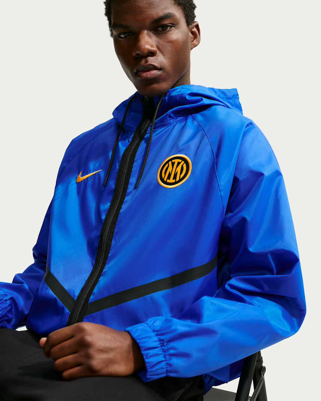 Inter Milan Home Men's Nike Dri-FIT Soccer Anthem Jacket