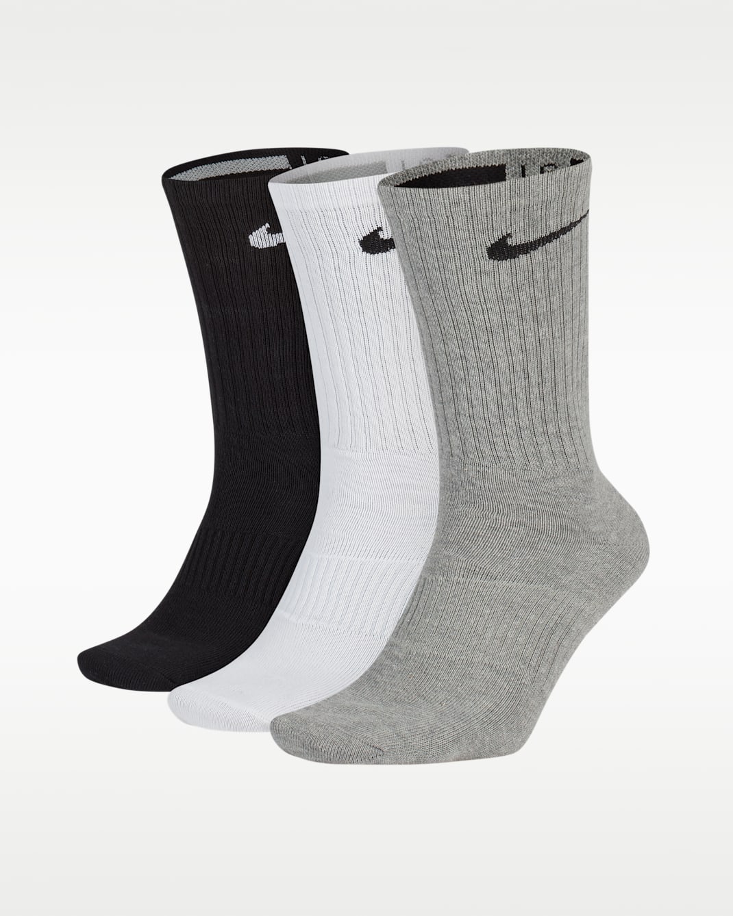 ナイキ パフォーマンス ライトウェイト トレーニング クルー ソックス (3足) - マルチカラー