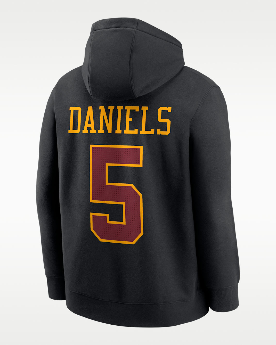 Jayden Daniels Washington Commanders Men's Nike NFL Pullover Hoodie