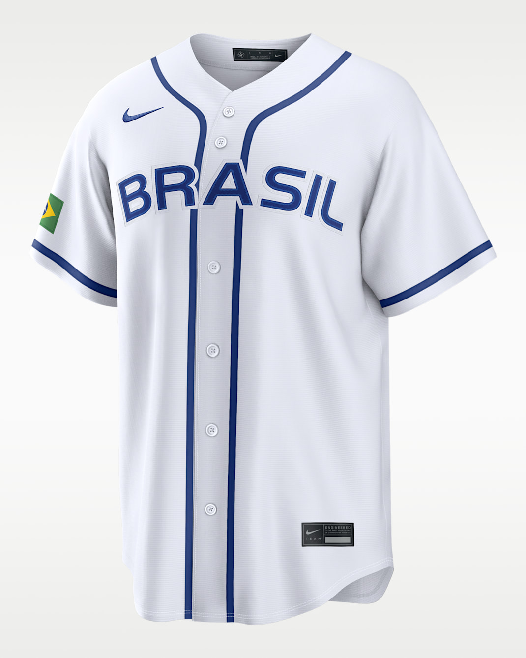Jersey Nike Stadium para hombre Brazil National Baseball Team 2026 World Baseball Classic - Blanco