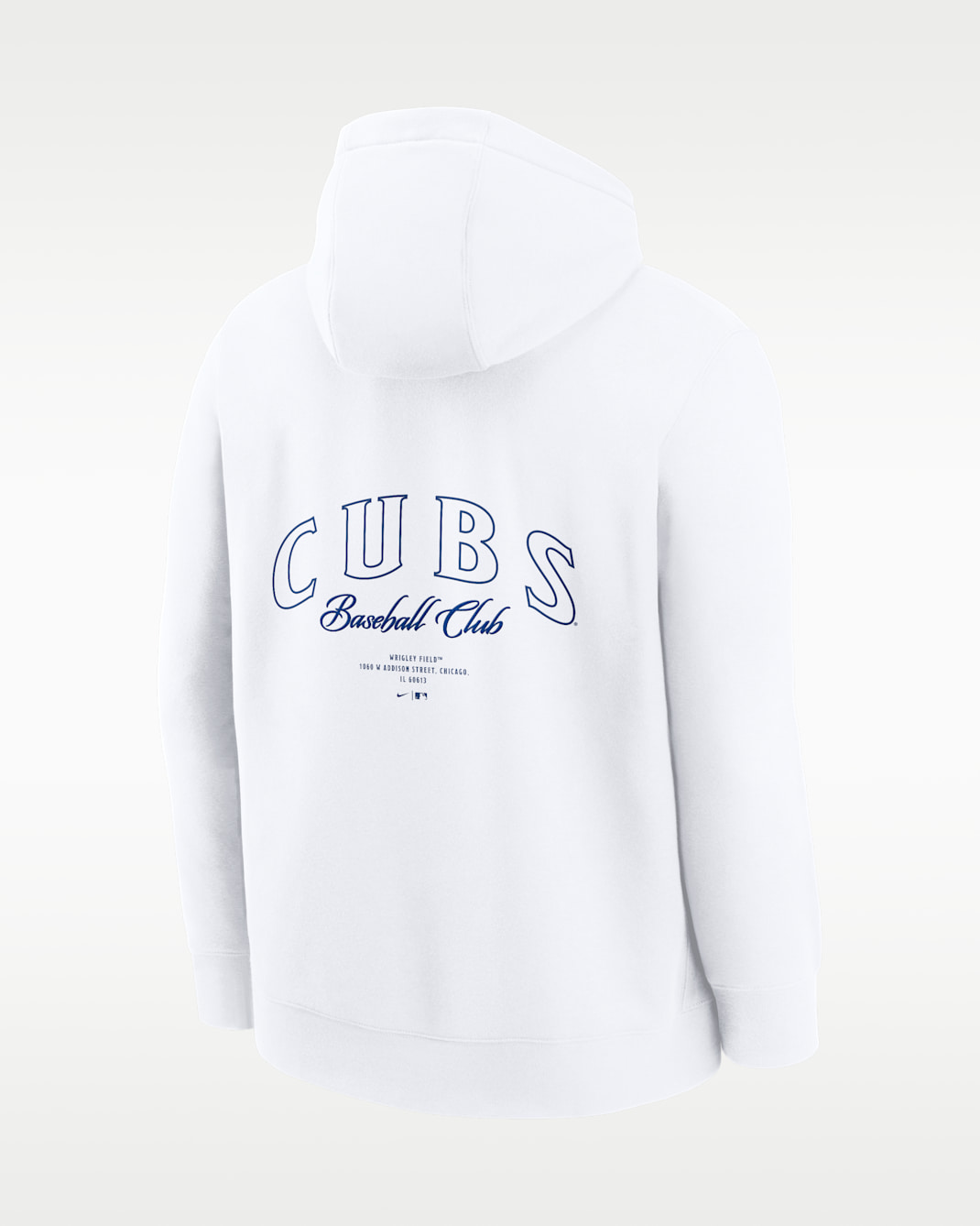Chicago Cubs Minimal Club Men's Nike MLB Pullover Hoodie