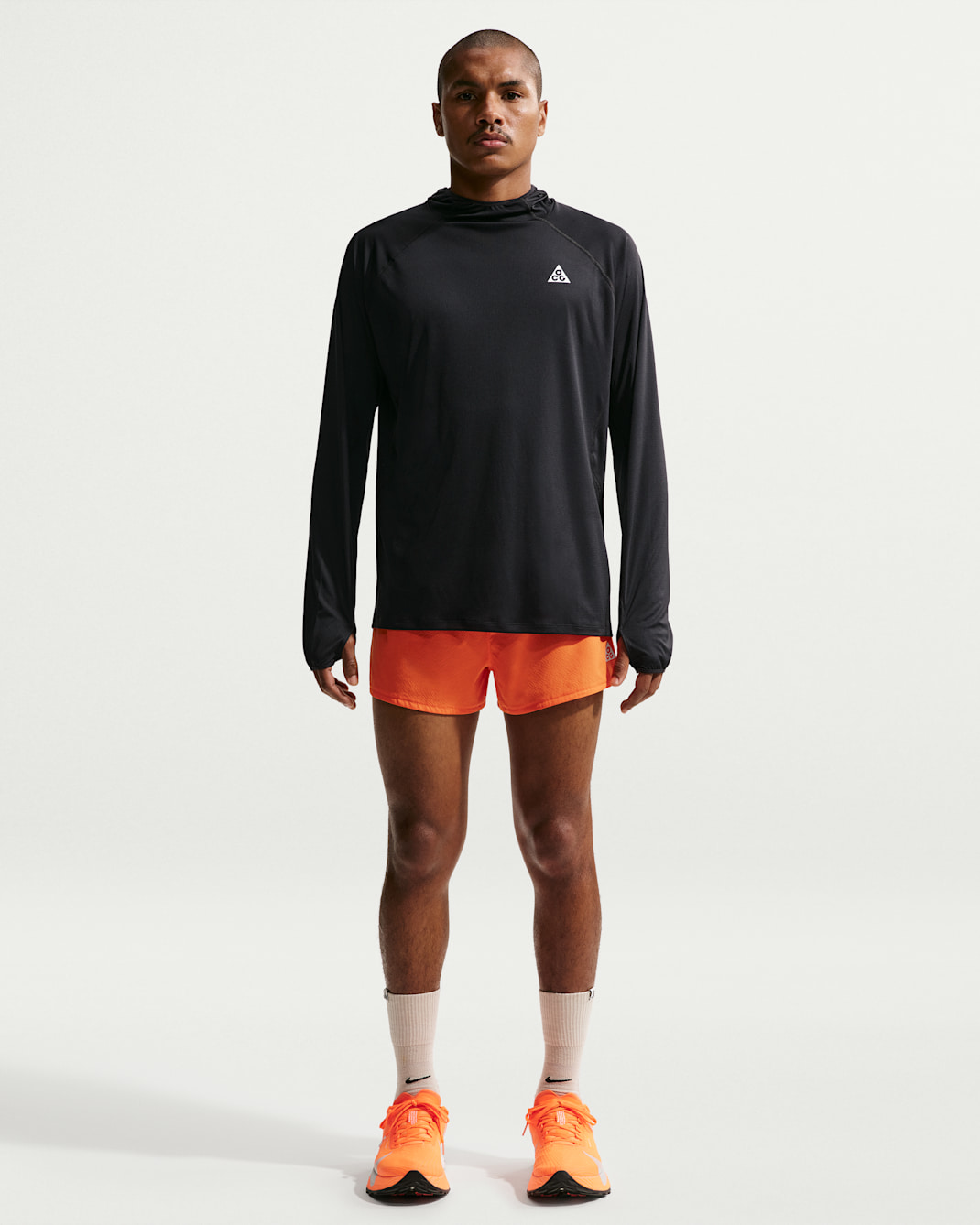 Nike ACG "Solar Chase" Men's Dri-FIT UV Protection Hooded Trail Running Top