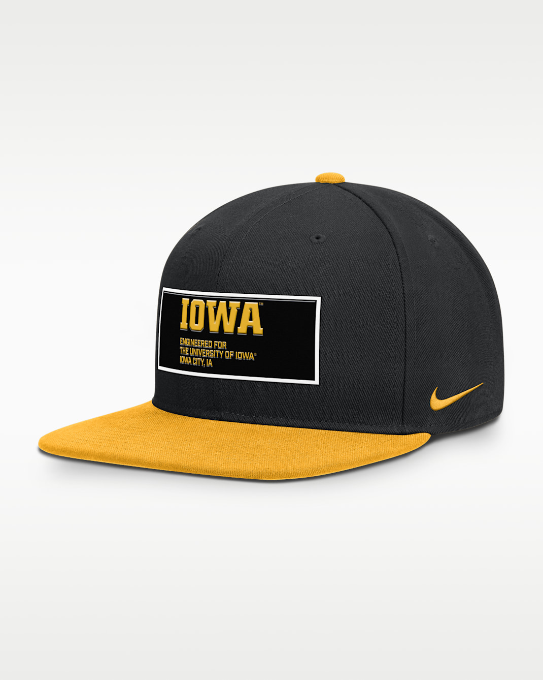 Iowa On-Field Pro Men's Nike Dri-FIT College Adjustable Hat - Black