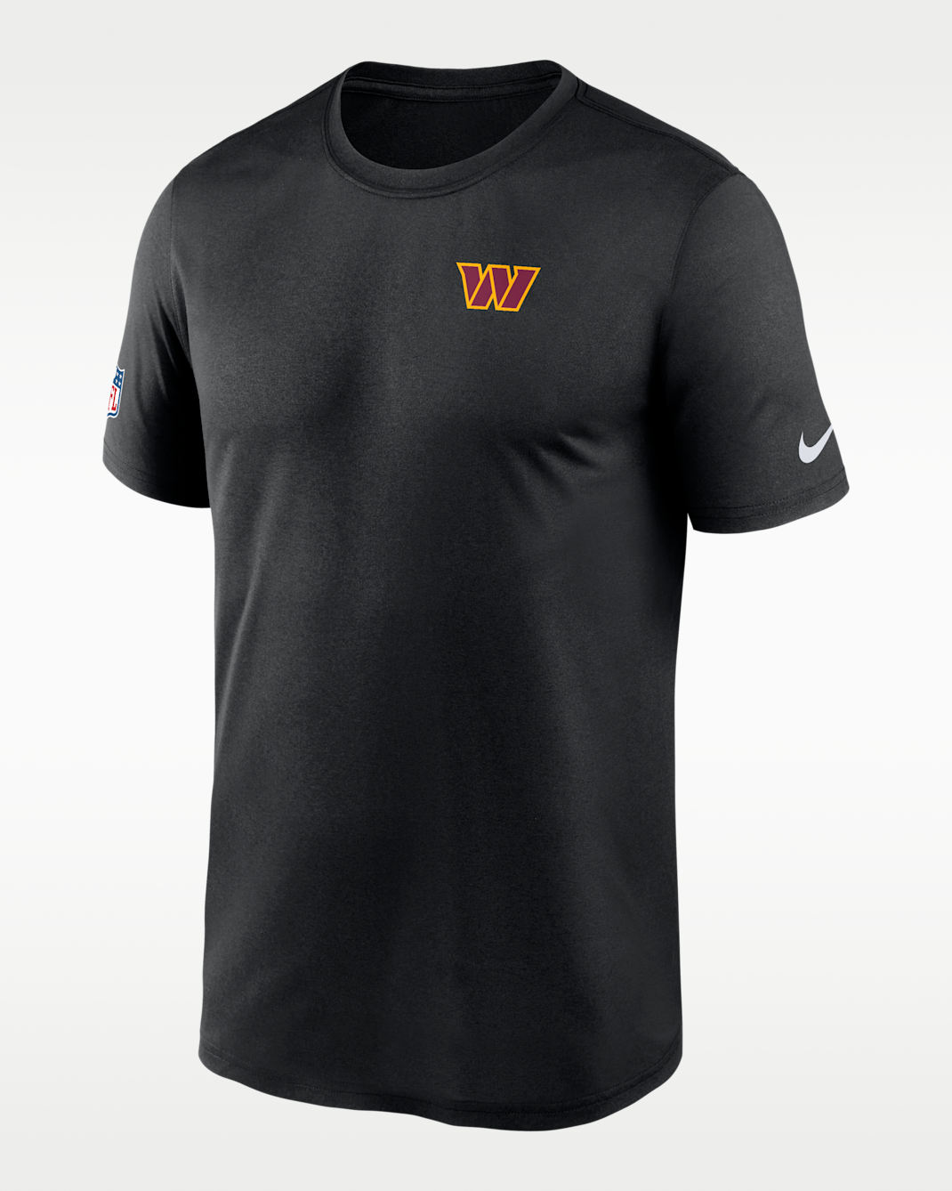 Playera Nike Dri-FIT de la NFL para hombre Washington Commanders Legend Small Logo - Negro