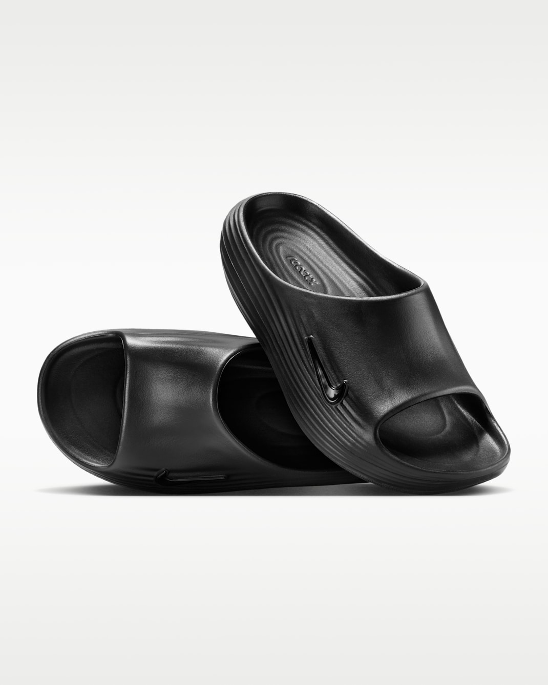Nike ReactX Rejuven8 Women's Slides - Black/Black/Black