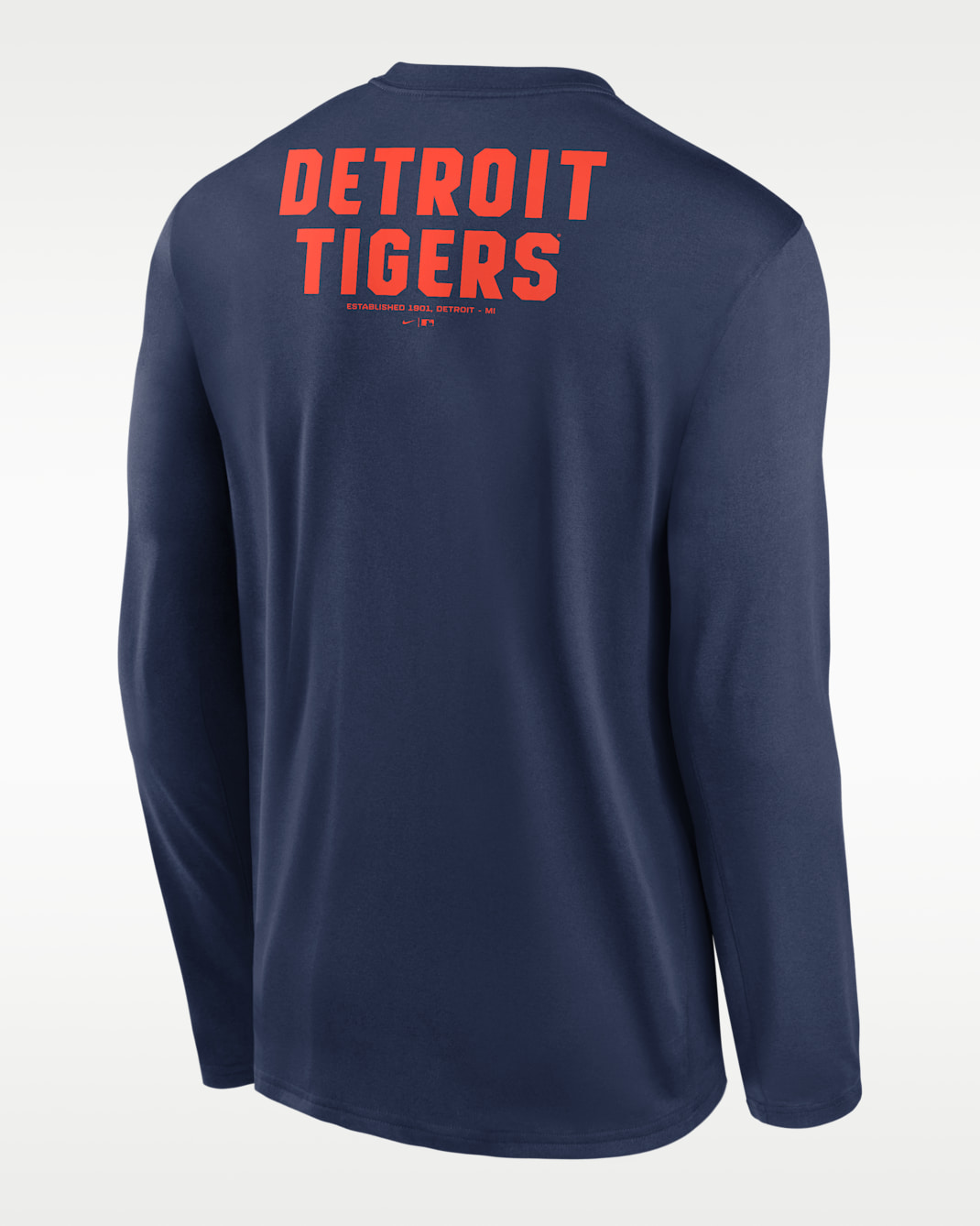 Detroit Tigers 2-Hit Legend Men's Nike Dri-FIT MLB Long-Sleeve T-Shirt
