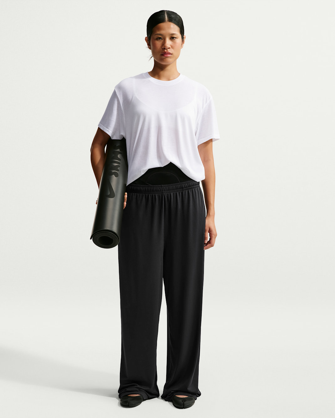 NikeSKIMS Performance Cotton Blend Women's Oversized Short-Sleeve Top