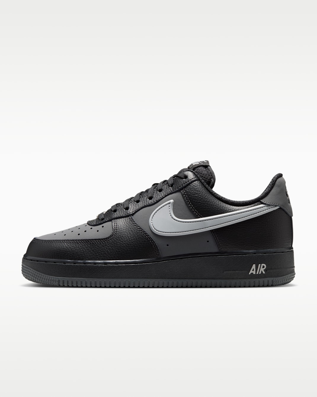 Chaussure Nike Air Force 1 '07 LV8 pour homme - Noir/Iron Grey/Light Smoke Grey
