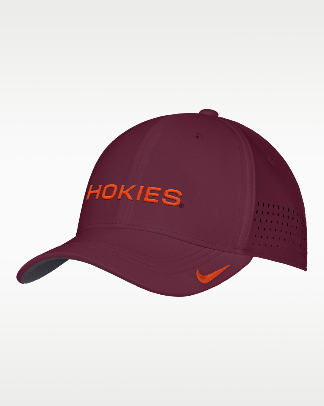 Virginia Tech Sideline Men's Nike Dri-FIT College Hat - Deep Maroon