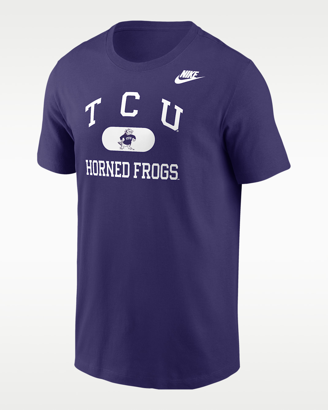 TCU Horned Frogs Men's Nike College T-Shirt - New Orchid