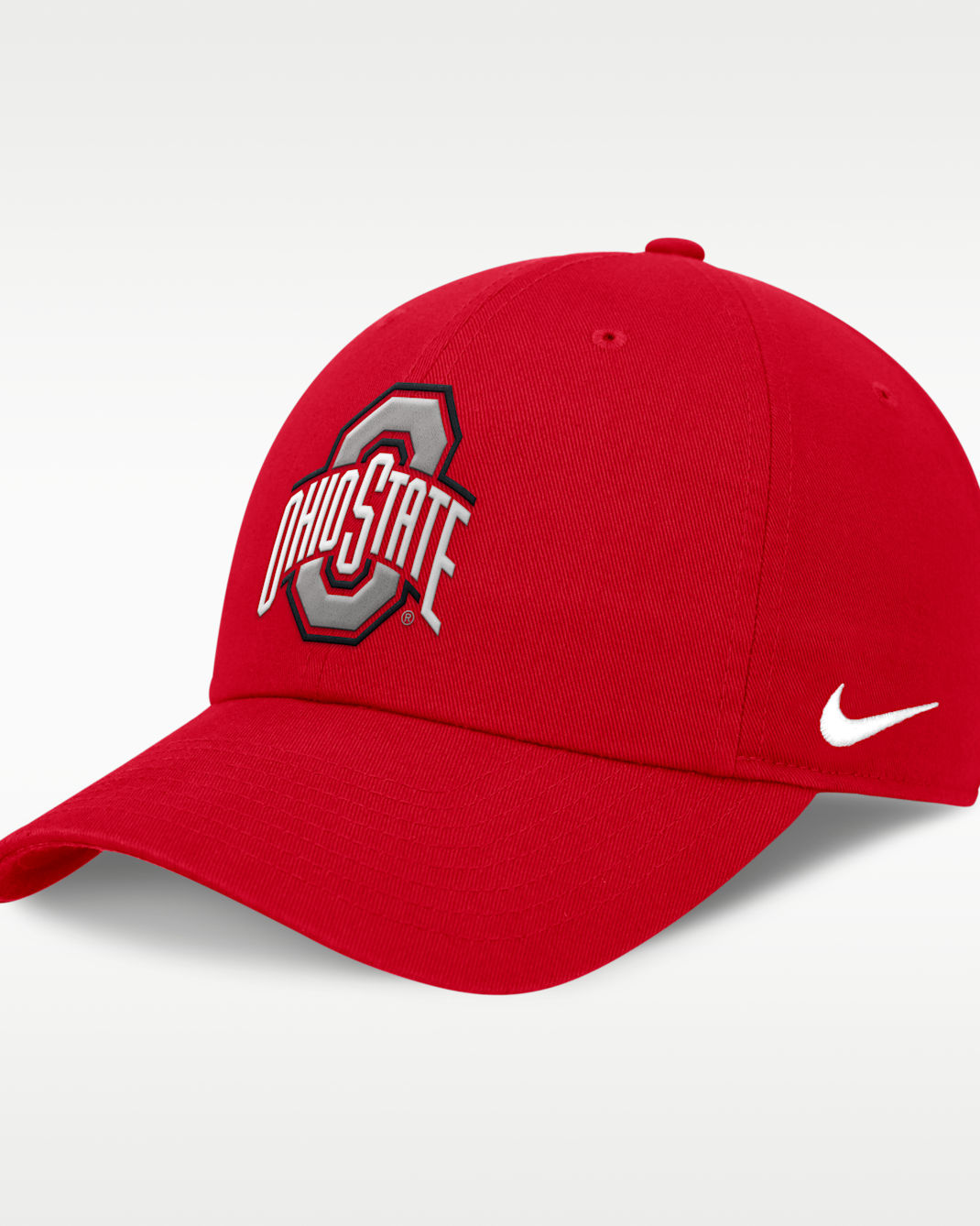 Ohio State Classic Club Men's Nike College Adjustable Hat - Red