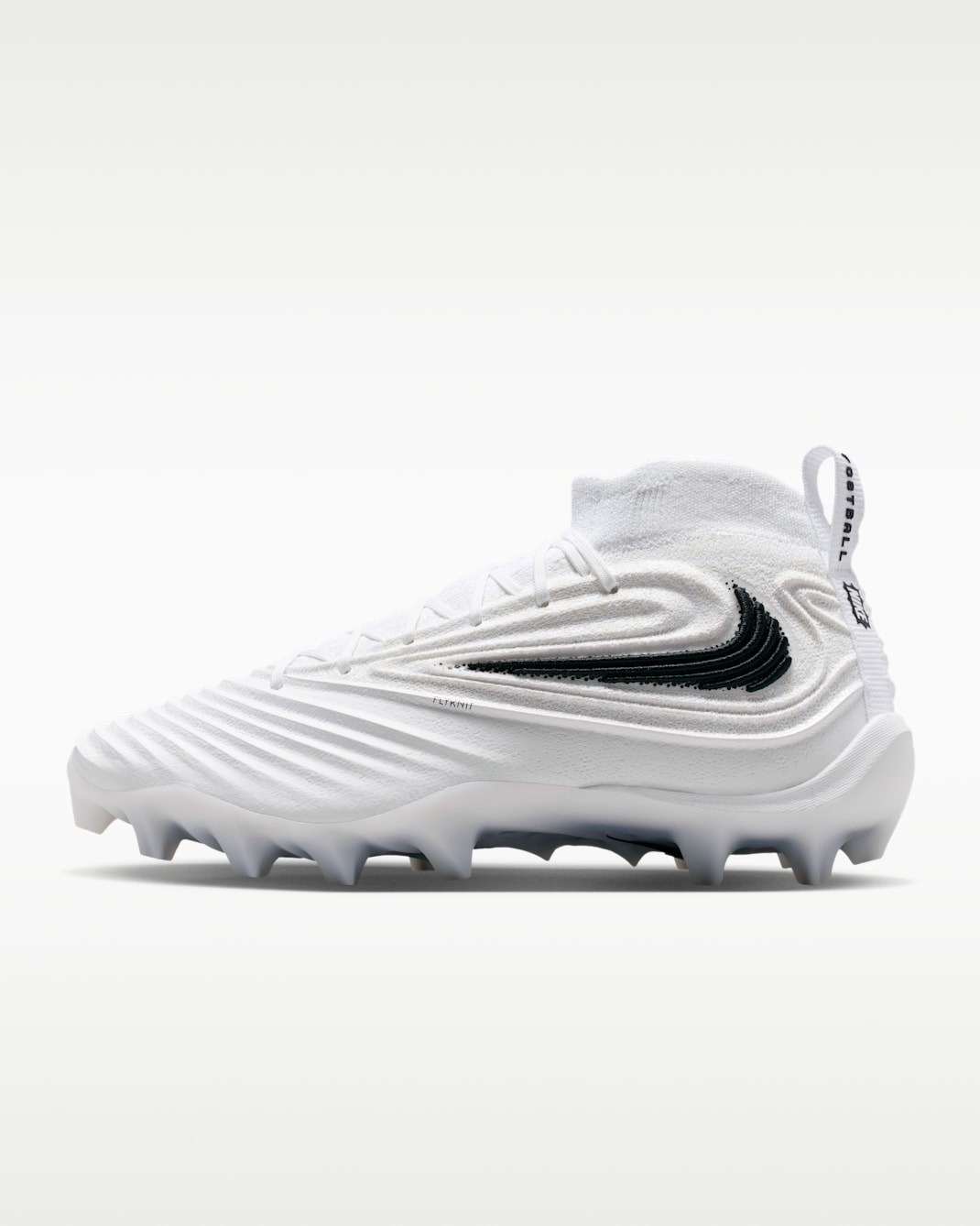 Nike Alpha Menace 5 Elite Men's Football Cleats - White/White/Black