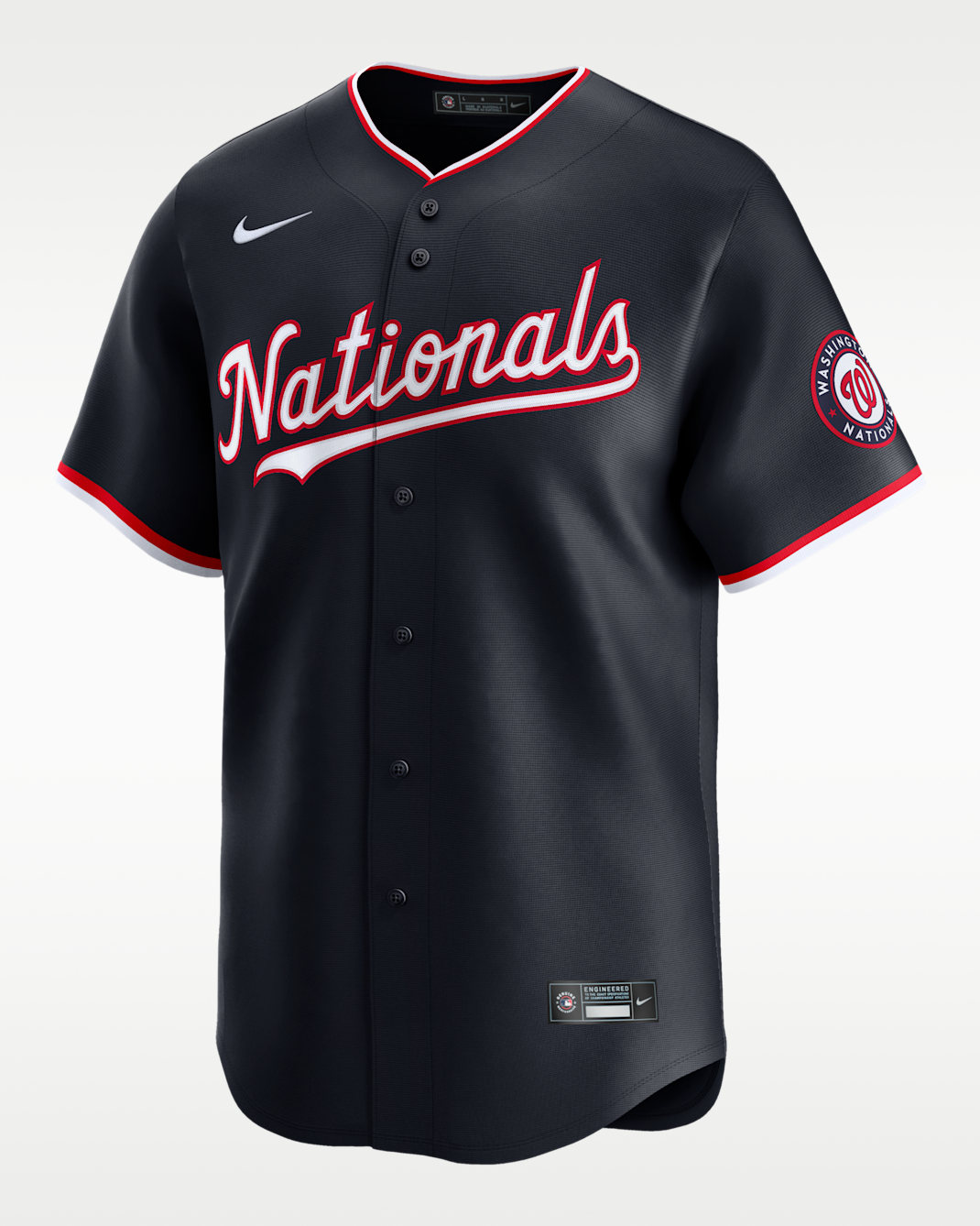 James Wood Washington Nationals Men's Nike Dri-FIT ADV MLB Limited Jersey - Navy