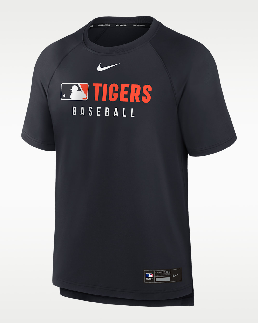 Detroit Tigers Authentic Collection Pregame Men's Nike Dri-FIT MLB T-Shirt - Navy