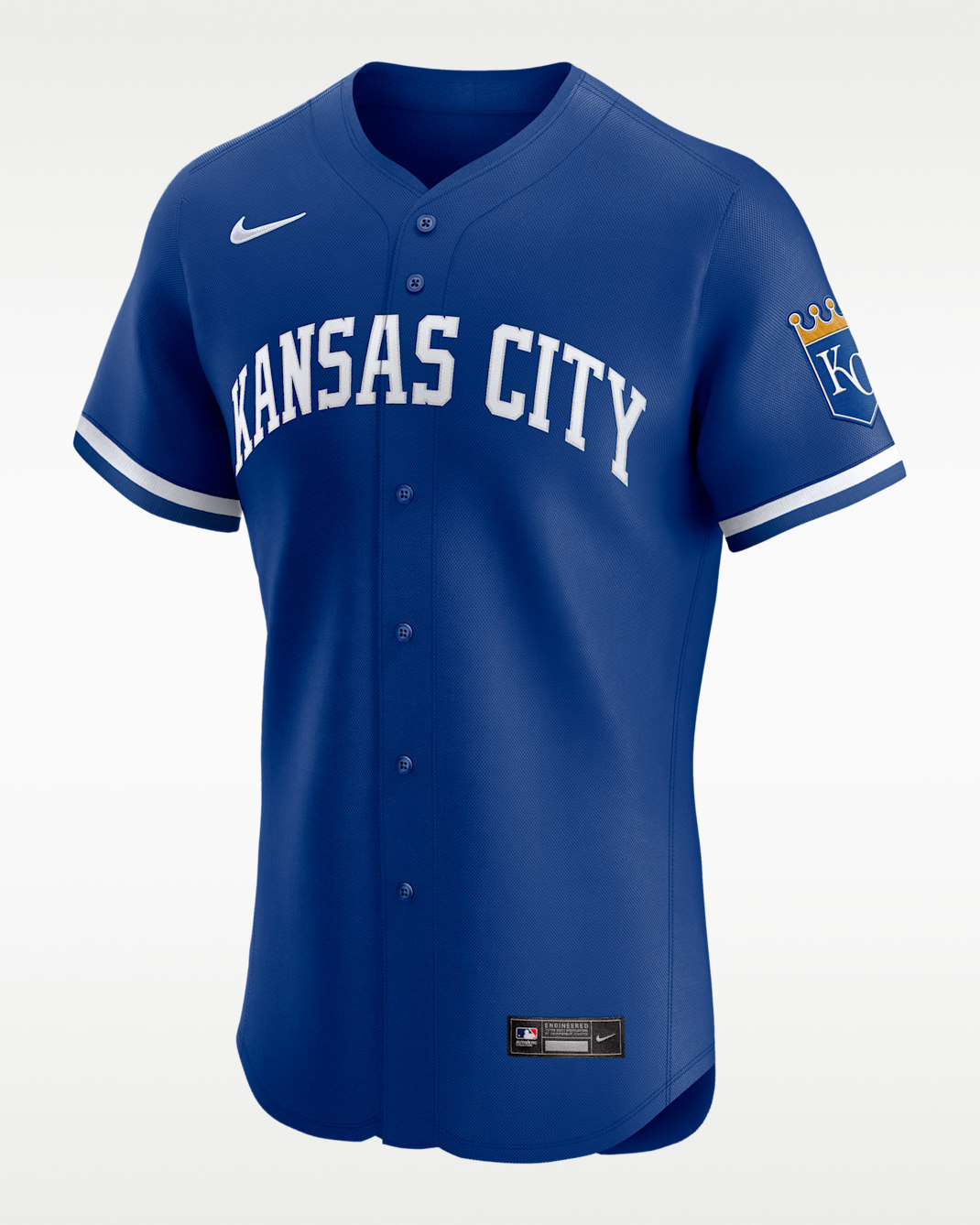 Kansas City Royals Men's Nike Dri-FIT ADV MLB Elite Jersey - Blue