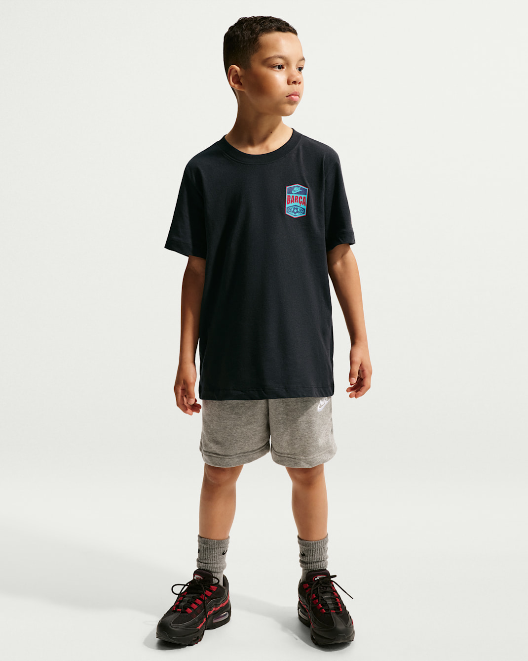 FC Barcelona Premier Big Kids' Nike Soccer T-Shirt
