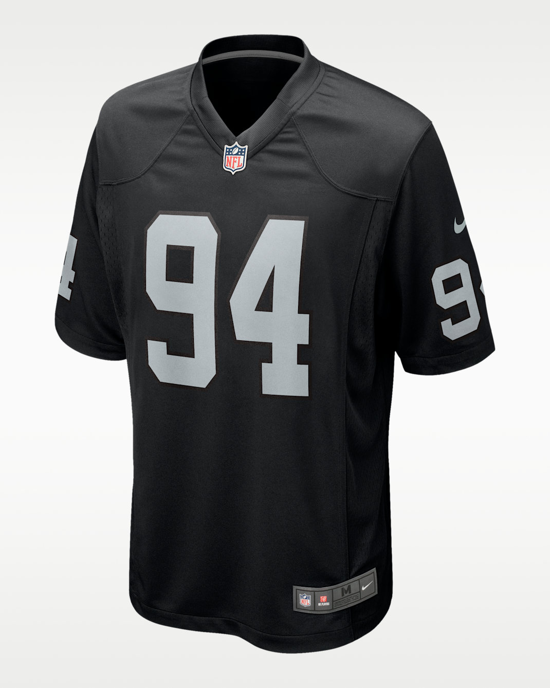 Jersey Nike de la NFL Game para hombre Christian Wilkins Las Vegas Raiders - Negro