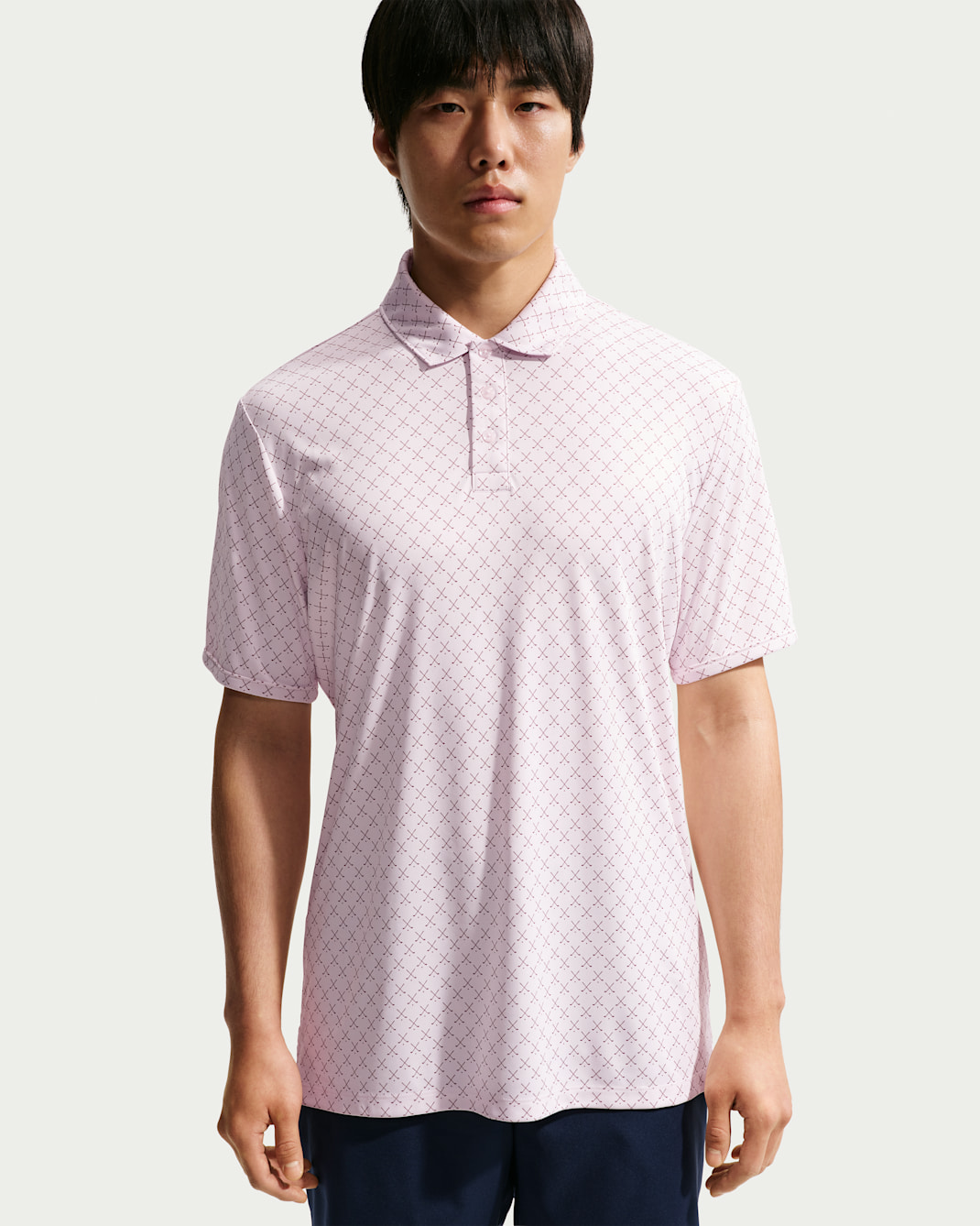 Nike Par Men's Dri-FIT Golf Polo - Pearl Pink/Pearl Pink