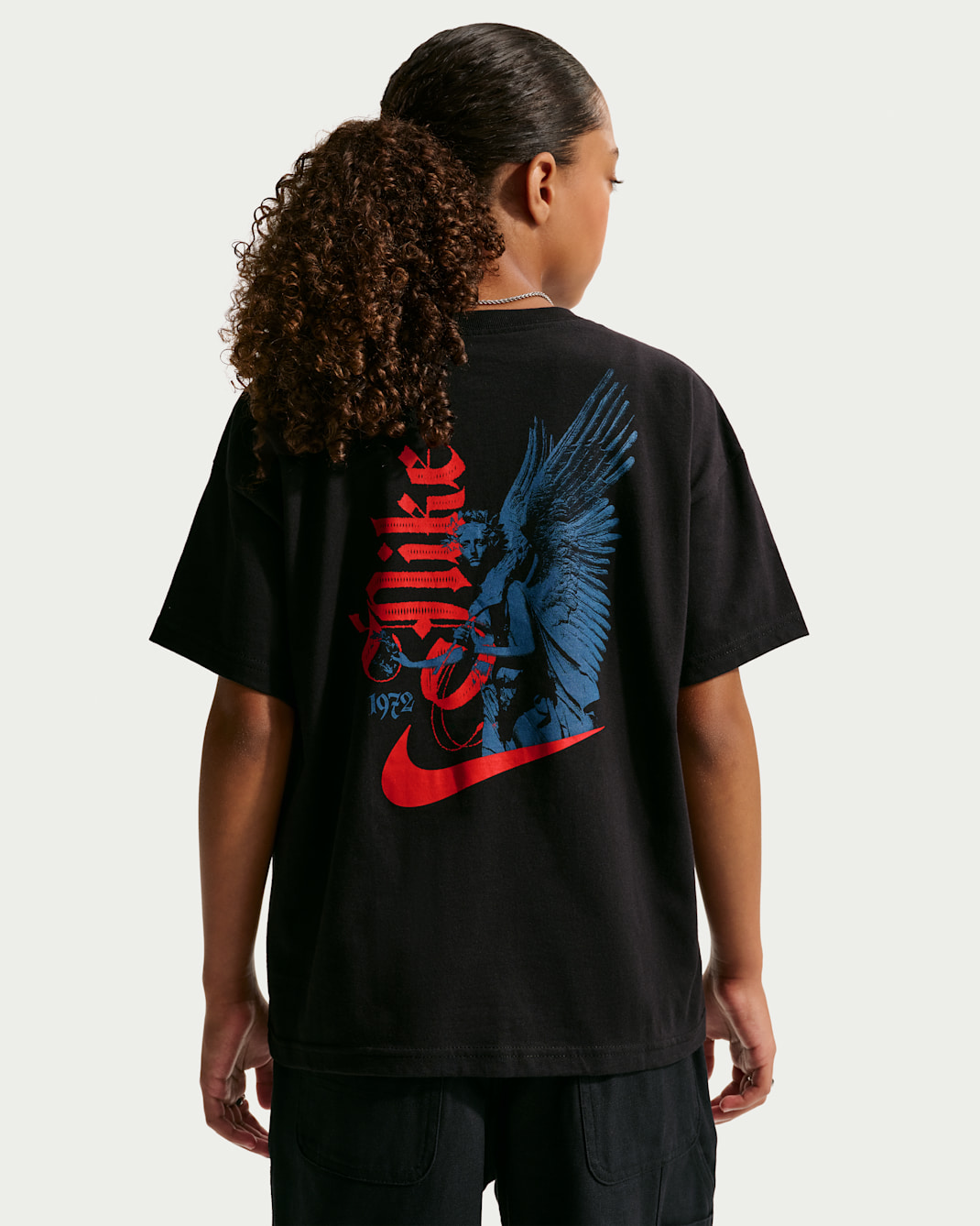 Nike Sportswear Big Kids' T-Shirt - Black