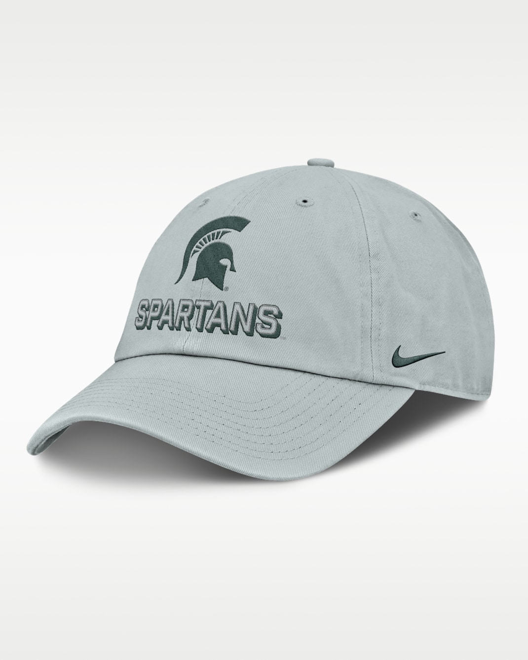 Michigan State On-Field Club Gameday Men's Nike College Adjustable Hat - Grey