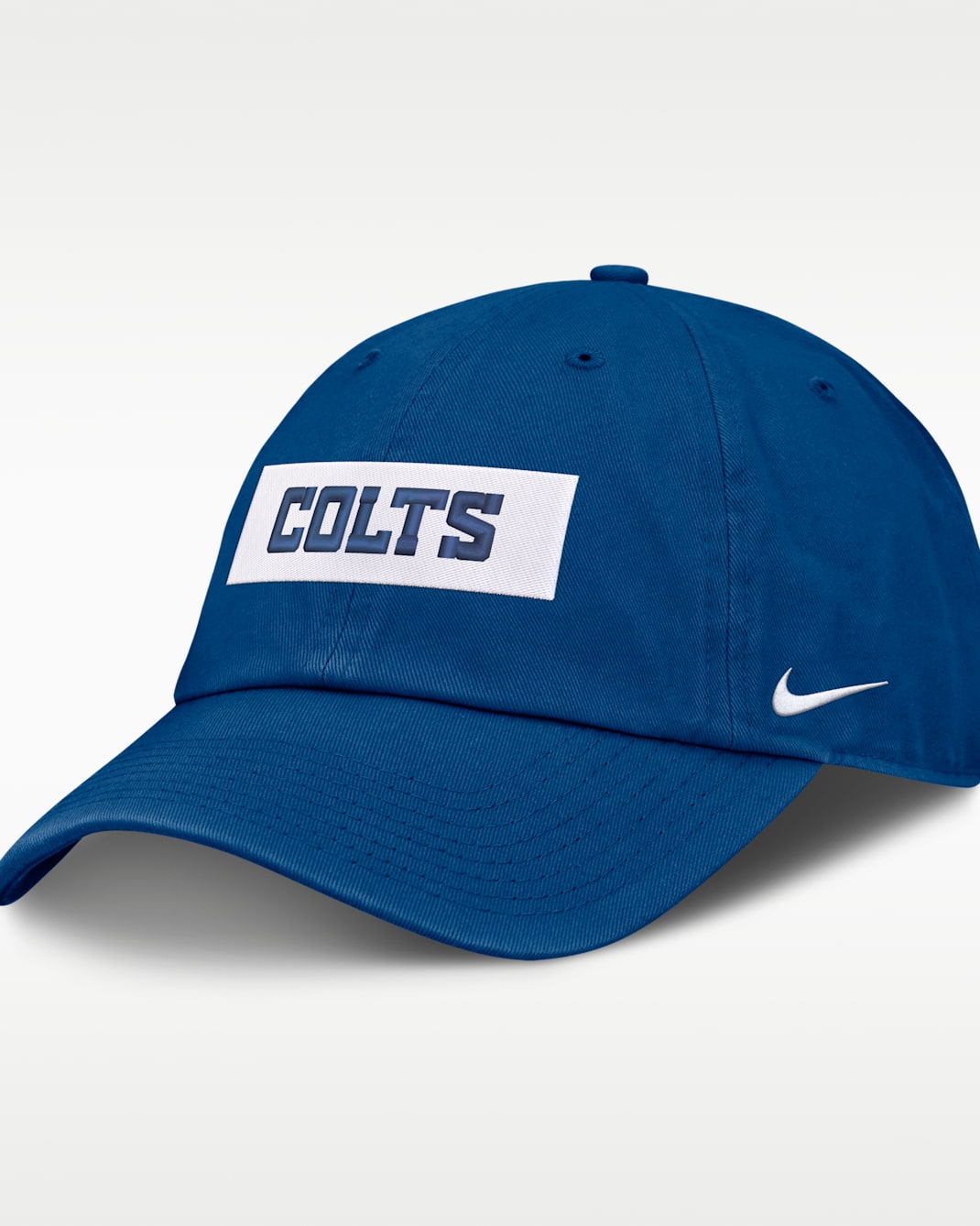 Indianapolis Colts Primetime Club Wordmark Men's Nike NFL Adjustable Hat - Blue
