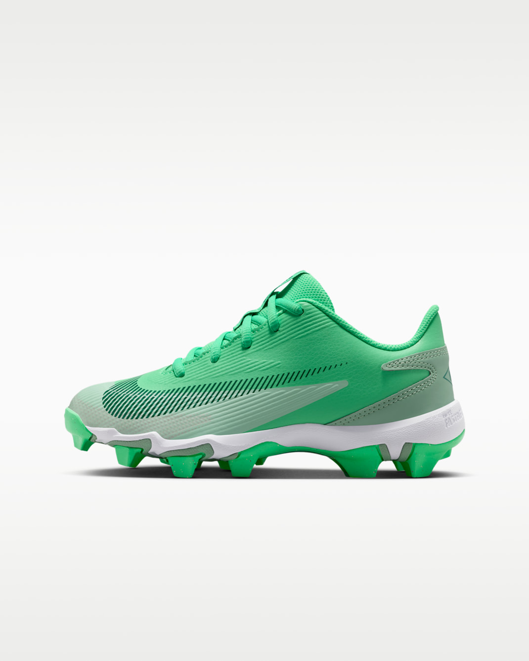 Nike Diamond Clutch Big Kids' Baseball Cleats - Electro Green/Arctic Green/Steam/Malachite