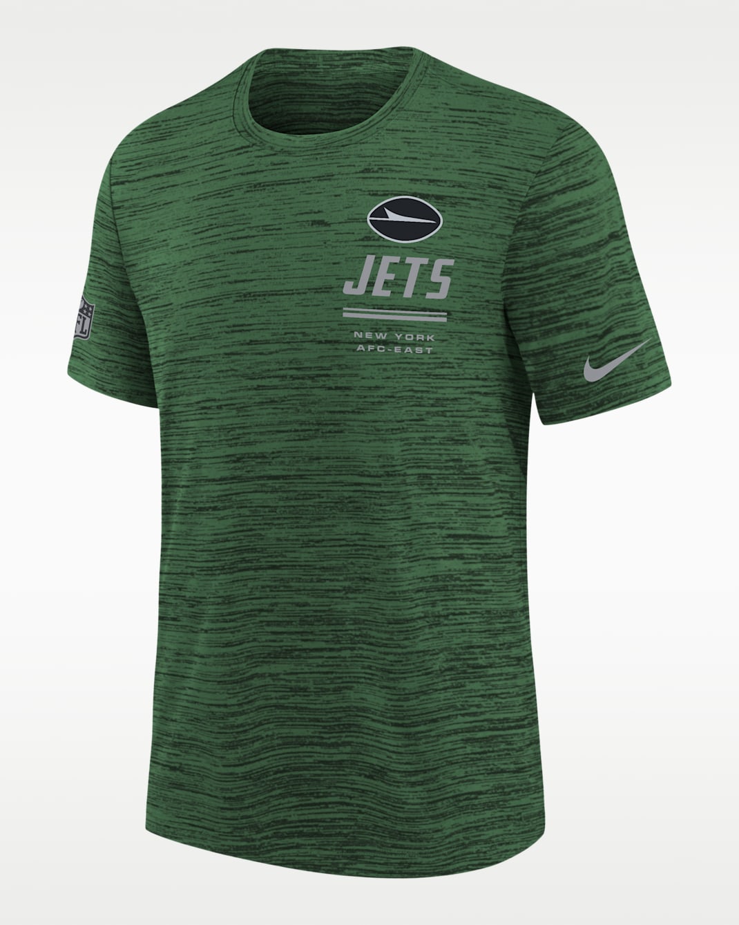 New York Jets Sideline Team Issue Velocity Big Kids' Nike Dri-FIT NFL T-Shirt - Green