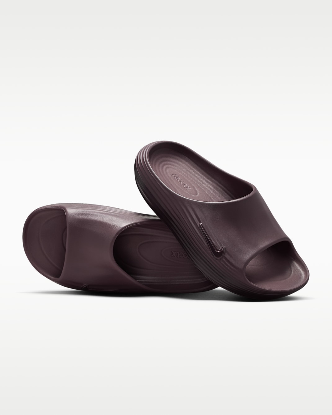 Chanclas para mujer Nike ReactX Rejuven8 - Tatuaje/Burdeos ceniza/Tatuaje